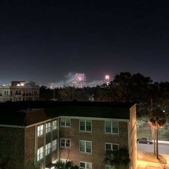 Bell Riverside Apartments - New Years Fireworks from the top of the Parking Deck! - Apartments Near Me - Jacksonville, Florida