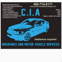 CIA Insurance agency and Motor Vehicle Services - CIA insurance and 3rd party mvs