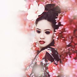 Imbued Beauty - Geisha makeup