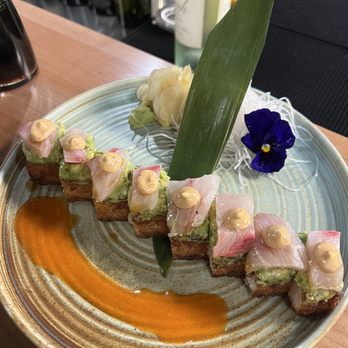 Tsunami Modern Cuisine - Crispy rice roll , very unique and tasty - Sushi Bars Near Me - Santee, California Tsunami Modern Cuisine - Crispy rice roll , very unique and tasty - Sushi Bars Near Me - Santee, California