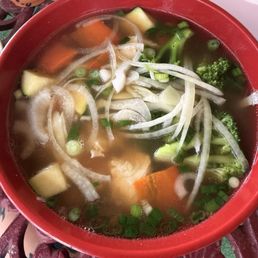 Chicken and Veggie Pho