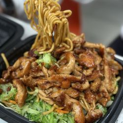 CHICKEN TERIYAKI with soba noodles