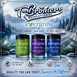 T Brothers Carries - evergrow premium 100% Flower Preroll's.