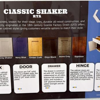Granite Factory Direct - Shaker cabinets - Building Supplies Near Me - San Diego, California Granite Factory Direct - Shaker cabinets - Building Supplies Near Me - San Diego, California