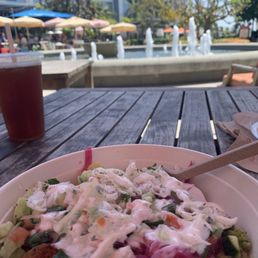 Falafel bowl. Falafel bowl.