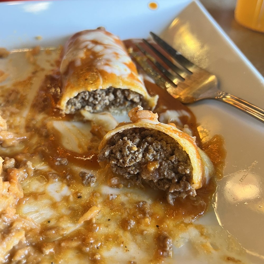 El Maguey - Side view of enchilada - Mexican Near Me - Moncks Corner, South Carolina