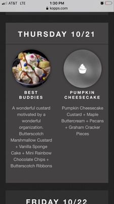 Menu photo 2 Kopp's Frozen Custard Brookfield, WI