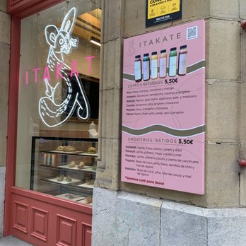 Itakate - Carta de zumos y batidos - Sandwiches Near Me - Donostia-San Sebastian, SS Itakate - Carta de zumos y batidos - Sandwiches Near Me - Donostia-San Sebastian, SS