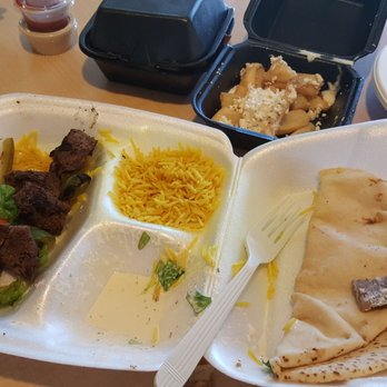 Phoenicia Pita Kitchen - Beef kabobs meal - Greek Near Me - Gilbert, Arizona