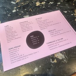 Menu Menu