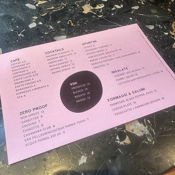 Bar Cicci - Menu - Cafes Near Me - Philadelphia, Pennsylvania Bar Cicci - Menu - Cafes Near Me - Philadelphia, Pennsylvania