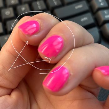 Nice Nail Spa - Sadly chipping and lifting less than 5 days later. - Nail Salons Near Me - Carrollton, Texas Nice Nail Spa - Sadly chipping and lifting less than 5 days later. - Nail Salons Near Me - Carrollton, Texas