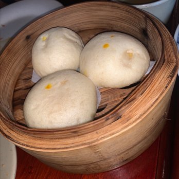 Dim Sum Asian Bistro - Creamy salt egg bun. A must have ! - Dim Sum Near Me - Durham, North Carolina