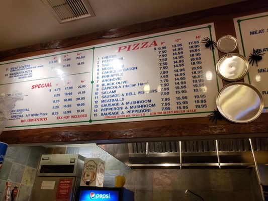 Menu photo 8 Adriano's Pizza Grotto Alpine, CA