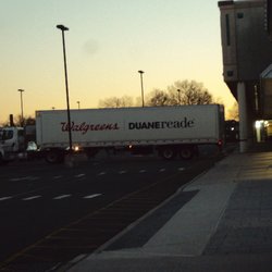 Duane Reade - Duane Reade delivery truck blocking driving lanes.