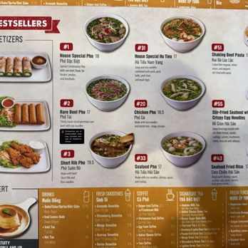 Pho 21 - Menu - Vietnamese Near Me - San Jose, California