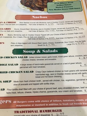 Menu photo 2 Don Jose's Restaurant Ennis, TX