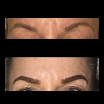 Bareface Beauty Studio - Top: Before / Bottom: After(1st day) - Permanent Makeup Near Me - Irvine, California Bareface Beauty Studio - Top: Before / Bottom: After(1st day) - Permanent Makeup Near Me - Irvine, California