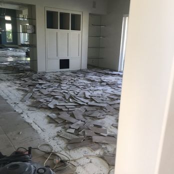Set In Stone - Demo (so quick) - Flooring Near Me