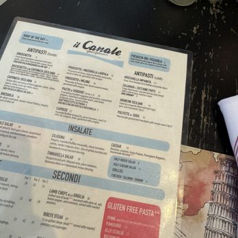 il Canale - Menu - Italian Near Me - Washington, DC, District of Columbia