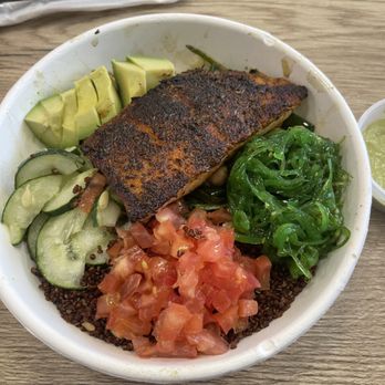 SoFresh - DESIGN YOUR OWN WARM BOWL with BLACKENED SALMON - New American Near Me - Kissimmee, Florida SoFresh - DESIGN YOUR OWN WARM BOWL with BLACKENED SALMON - New American Near Me - Kissimmee, Florida