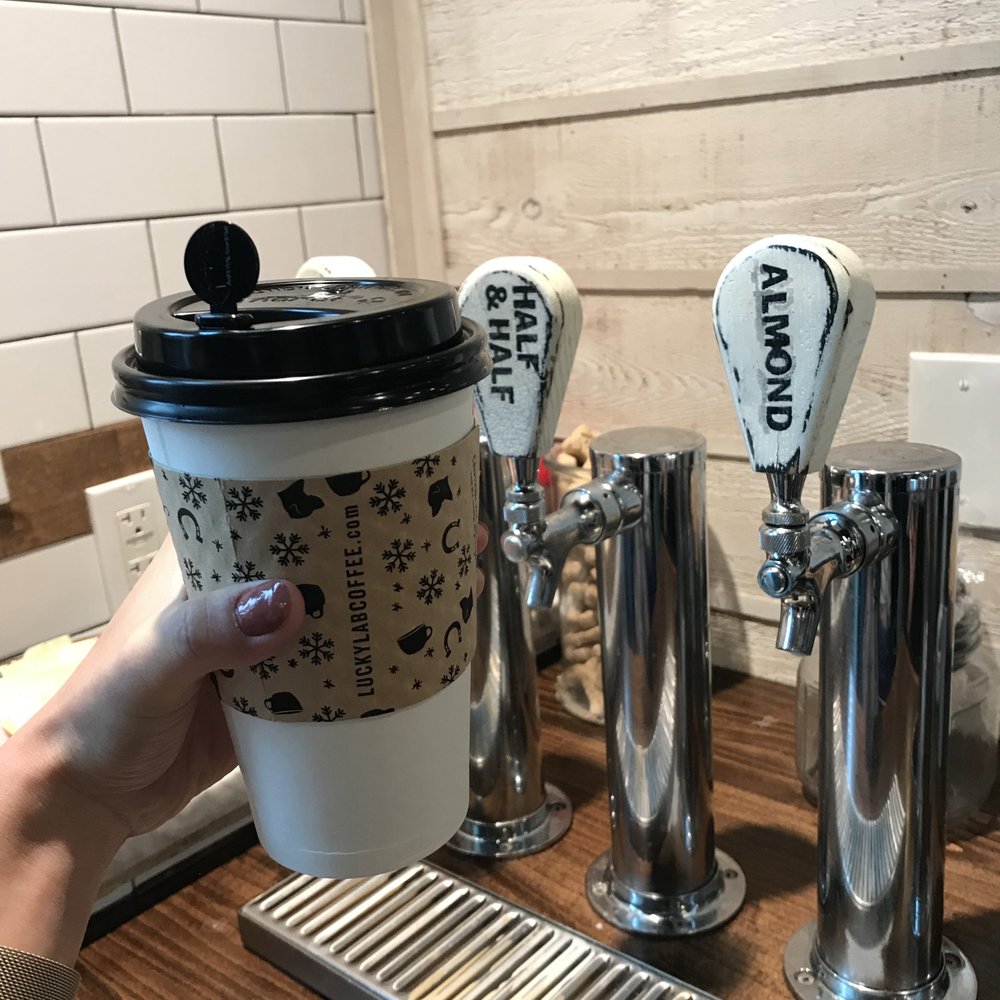Lucky Lab Coffee - Black Drip - Desserts Near Me - Austin, Texas Lucky Lab Coffee - Black Drip - Desserts Near Me - Austin, Texas
