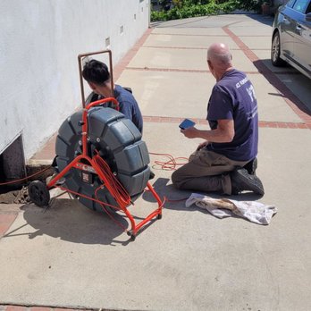 Ace Plumbing and Rooter - Nathan and Chris's dad with camera equipment. - Plumbing Near Me - Los Angeles, California