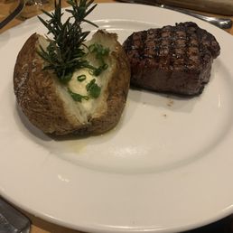 Tenderloin Filet of Beef with Baked Potato Tenderloin Filet of Beef with Baked Potato