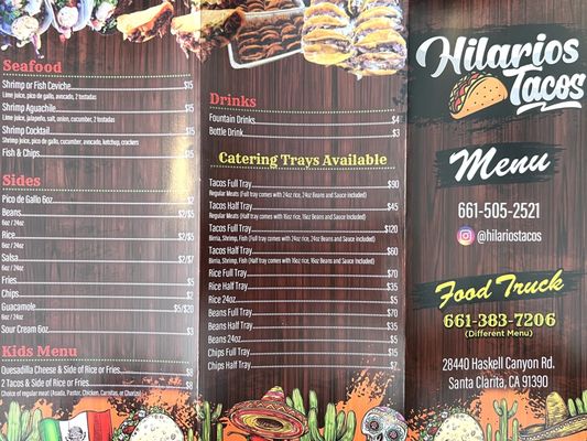 Menu photo 3 Hilarios Tacos Santa Clarita, CA Menu photo 3 Hilarios Tacos Santa Clarita, CA