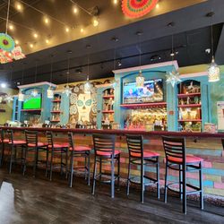 Cantina Louie - Love the colorful interior and vibrant murals.