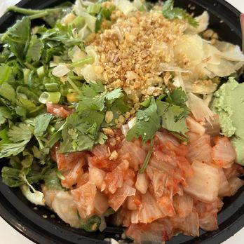 Poke Bowl - Salad underneath - Seafood Near Me - San Francisco, California Poke Bowl - Salad underneath - Seafood Near Me - San Francisco, California