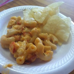 Doug's Seafood - Lobster Mac and chips;) yum!!