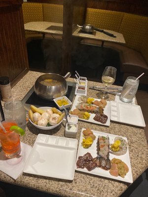 Photo of The Melting Pot - Roswell, GA, US. Cupid's Combo