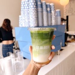 Le Bloom - Matcha Rose Latte