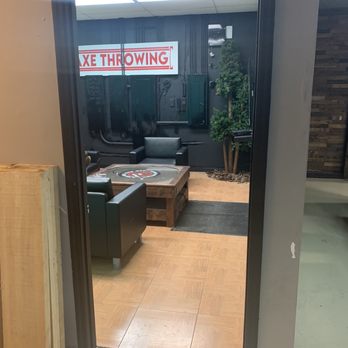 Axe On Axe Off - Lounge in the back - Axe Throwing Near Me - Orlando, Florida Axe On Axe Off - Lounge in the back - Axe Throwing Near Me - Orlando, Florida