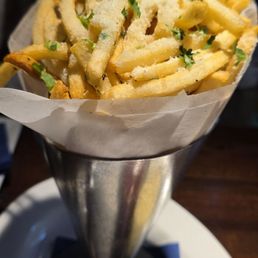 Parmesan truffle fries Parmesan truffle fries