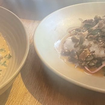 Acre - Mushroom toast & octopus - Pizza Near Me - Oakland, California