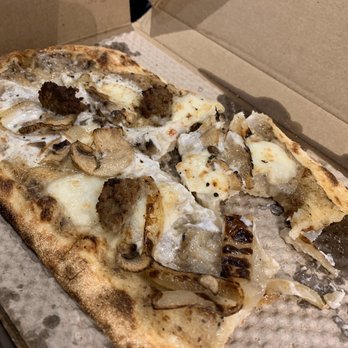 &pizza - MOONSTRUCK with sausage- the picture just doesn't do it justice, I tell ya!!! - Pizza Near Me - Baltimore, Maryland