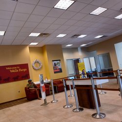Wells Fargo Bank - Picking up paperwork for my neighbor.