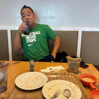 Soup 'n Fresh - Bryce after our feast - Buffets Near Me - Chino Hills, California Soup 'n Fresh - Bryce after our feast - Buffets Near Me - Chino Hills, California