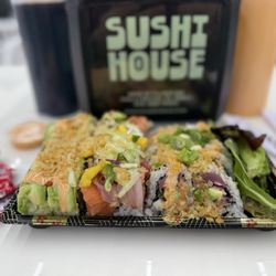 Sushi House - Mexican roll, Colin special Roll and the House Roll