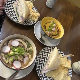 Absolutely PHENOMENAL food, had the sweet potato turkey noodle soup (literally heavenly) and turkey apple brie sandwich! Absolutely PHENOMENAL food, had the sweet potato turkey noodle soup (literally heavenly) and turkey apple brie sandwich!