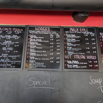 Hobby's Hoagies - Menu board at Hobby's Hoagies, OKC - Sandwiches Near Me - Oklahoma City, Oklahoma Hobby's Hoagies - Menu board at Hobby's Hoagies, OKC - Sandwiches Near Me - Oklahoma City, Oklahoma