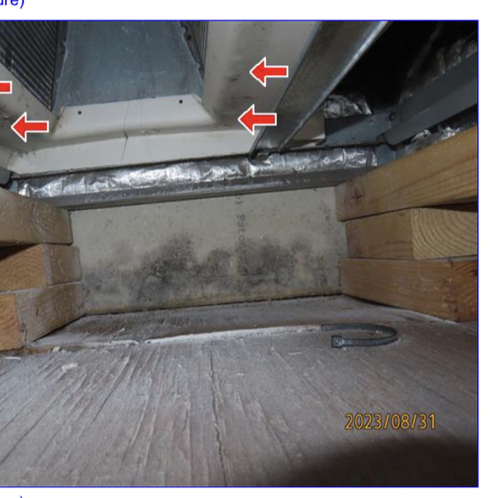 Conrex Property Management  - Under the HVAC unit in the laundry room - Property Management Near Me - Charleston, South Carolina