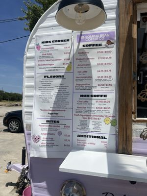 Menu photo 1 Blooming Bean Coffee San Antonio, TX