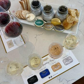 Domaine Carneros - Caviar sampler and sparkling flight - Wineries Near Me - Napa, California Domaine Carneros - Caviar sampler and sparkling flight - Wineries Near Me - Napa, California