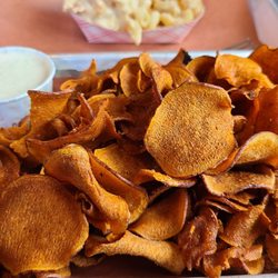 Luella's Bar-B-Que - Sweet potato chips