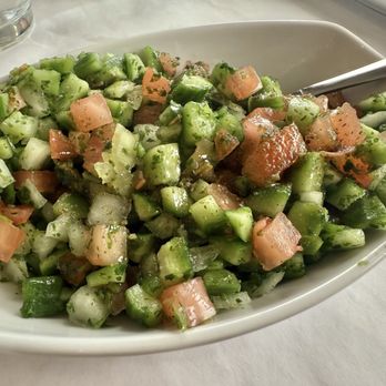 Darya Restaurant - Shirazi Salad. - Persian/Iranian Near Me - Orange, California