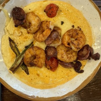 Milk & Honey Southern Inspired Kitchen - Shrimp and Cheesy Grits - Seafood Near Me - Silver Spring, Maryland Milk & Honey Southern Inspired Kitchen - Shrimp and Cheesy Grits - Seafood Near Me - Silver Spring, Maryland