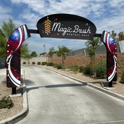 Entrance to Carwash